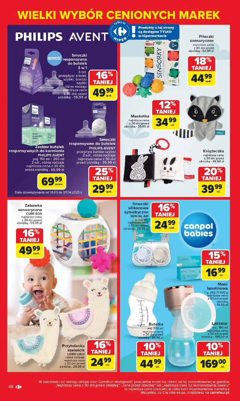 gazetka promocyjna Carrefour Market Znane marki, okazyjne ceny - Strona 48