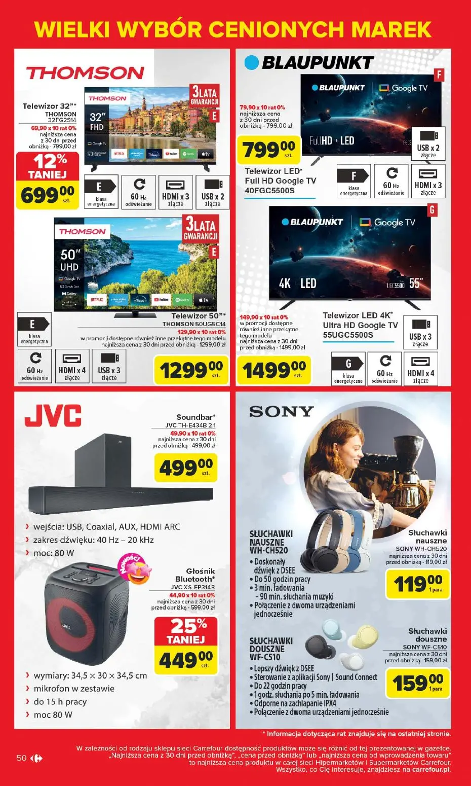 gazetka promocyjna Carrefour Market Znane marki, okazyjne ceny - Strona 50