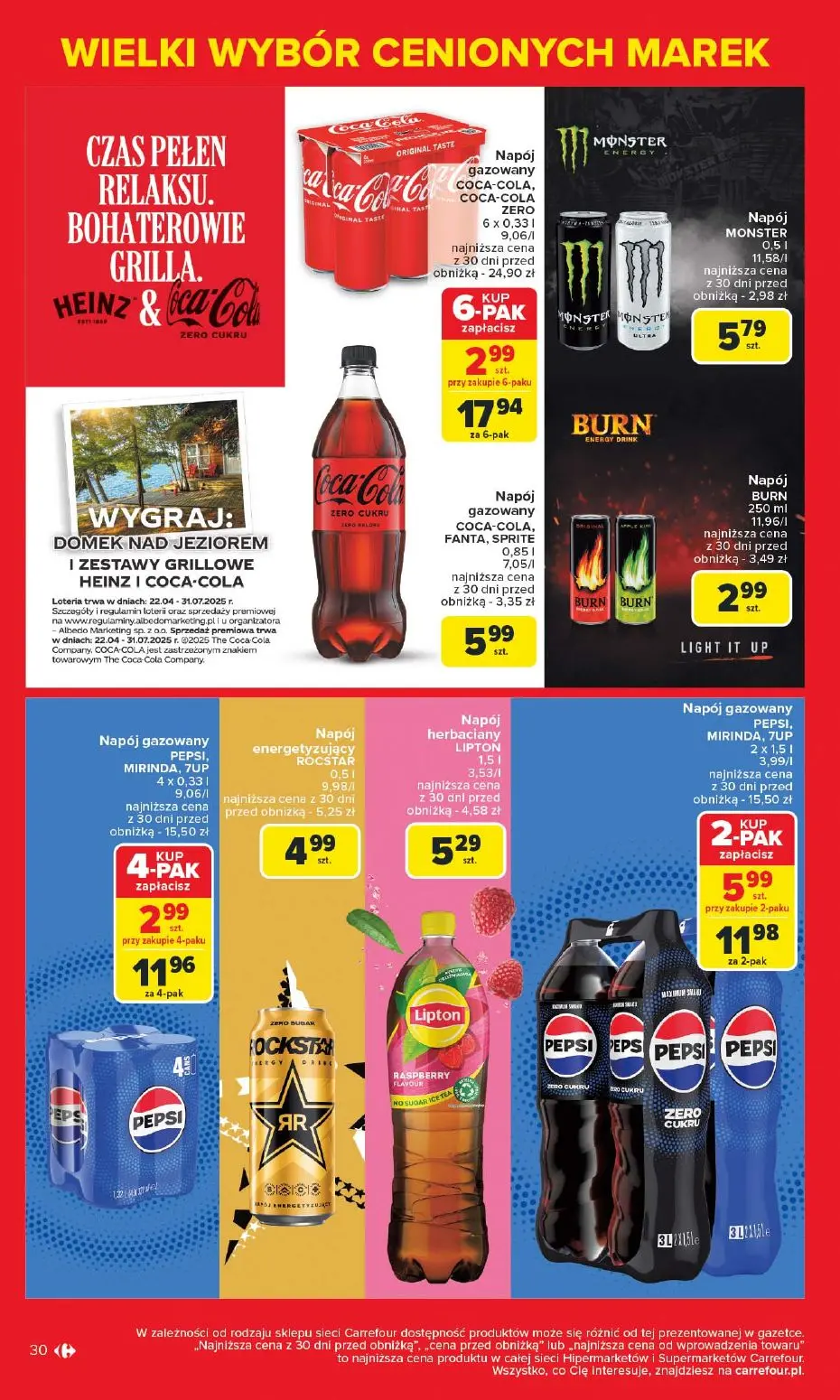 gazetka promocyjna Carrefour Znane marki, okazyjne ceny - Strona 30