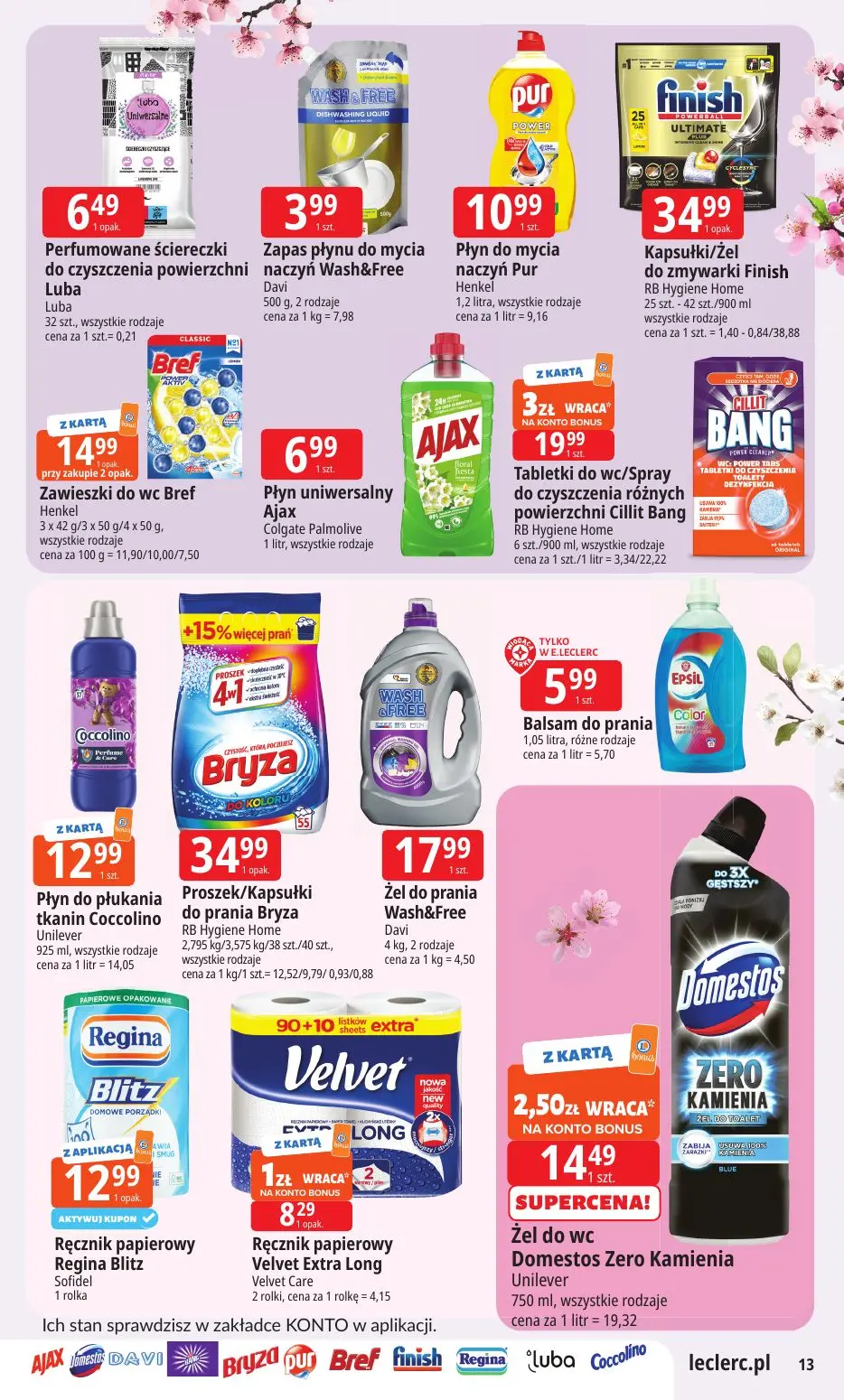 gazetka promocyjna E.Leclerc Uroda w dobrej cenie - Strona 13
