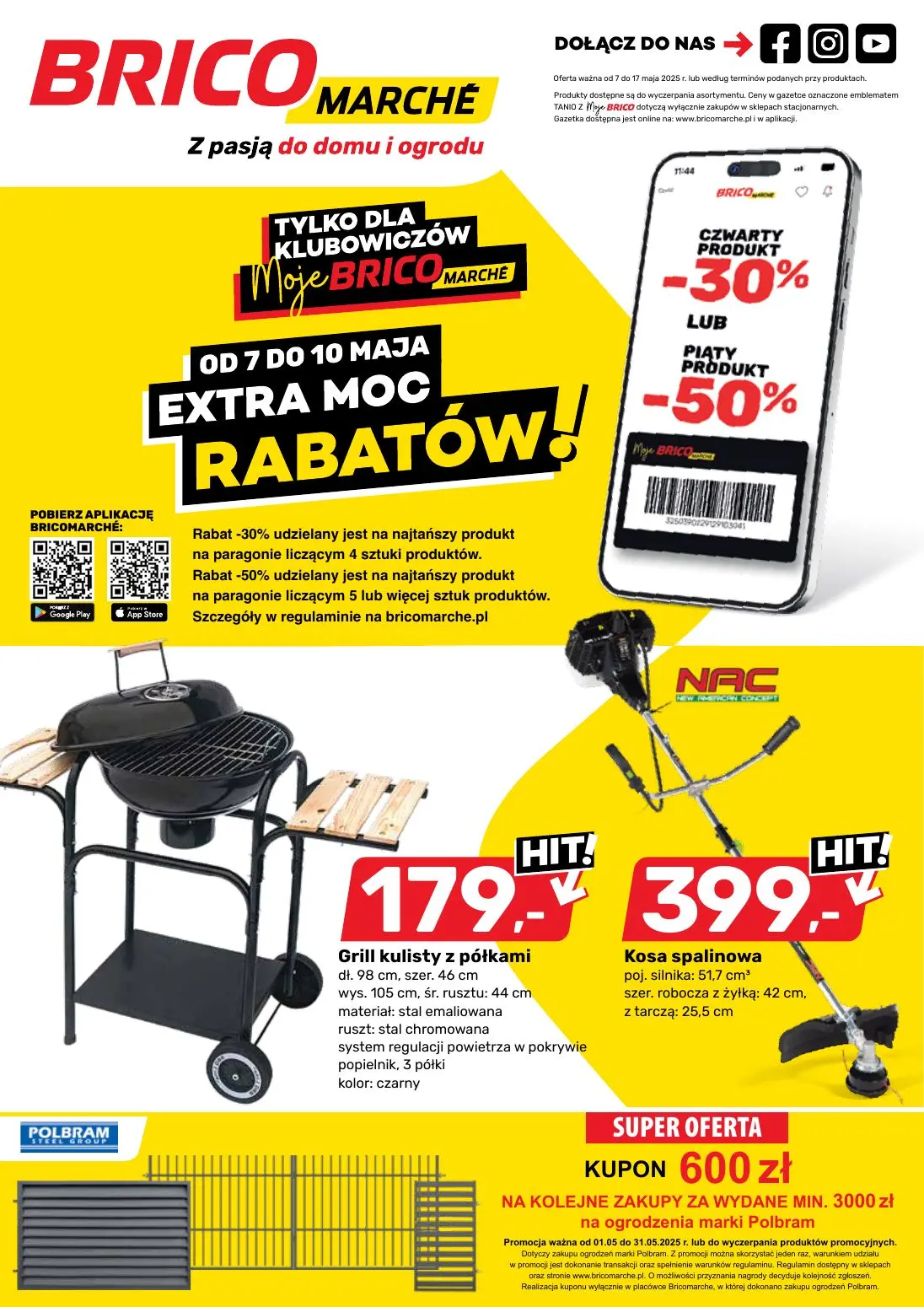 gazetka promocyjna BRICOMARCHE Extra moc rabatów - Strona 1