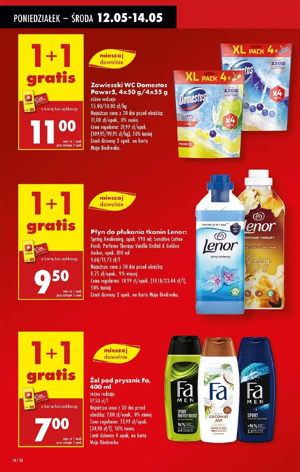 gazetka promocyjna Biedronka Od poniedziałku - Strona 16