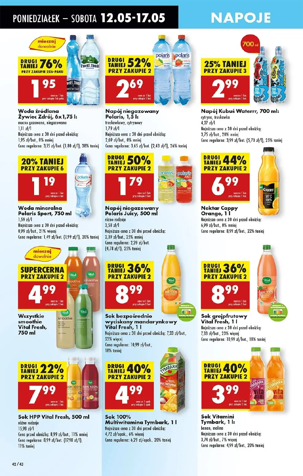 gazetka promocyjna Biedronka Od poniedziałku - Strona 52