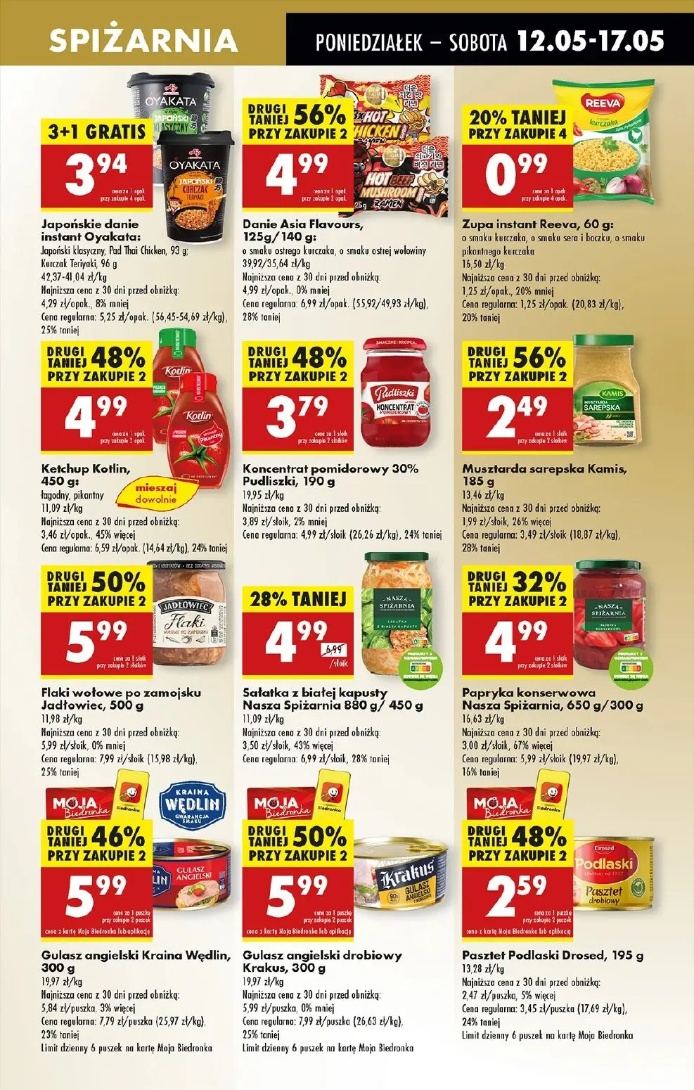 gazetka promocyjna Biedronka Lada tradycyjna. Od poniedziałku - Strona 45