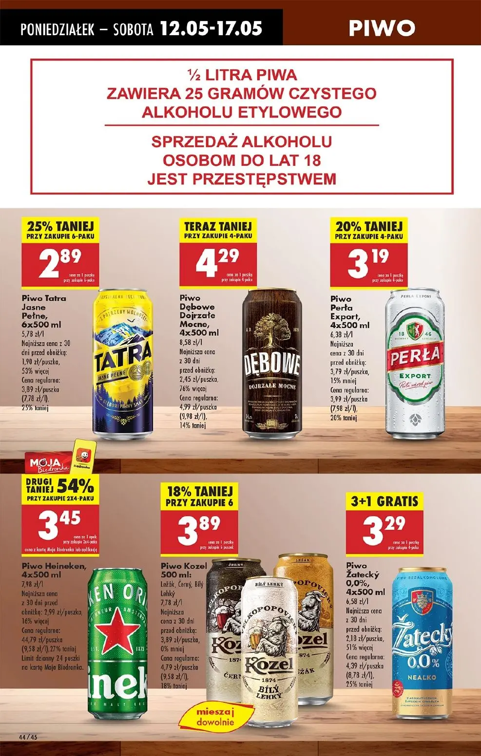 gazetka promocyjna Biedronka Lada tradycyjna. Od poniedziałku - Strona 56