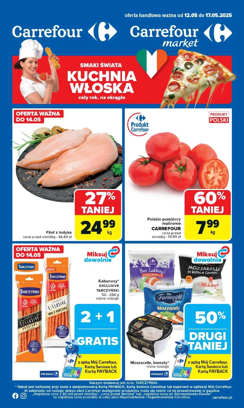 gazetka promocyjna Carrefour Market Kuchnia włoska - Strona 1