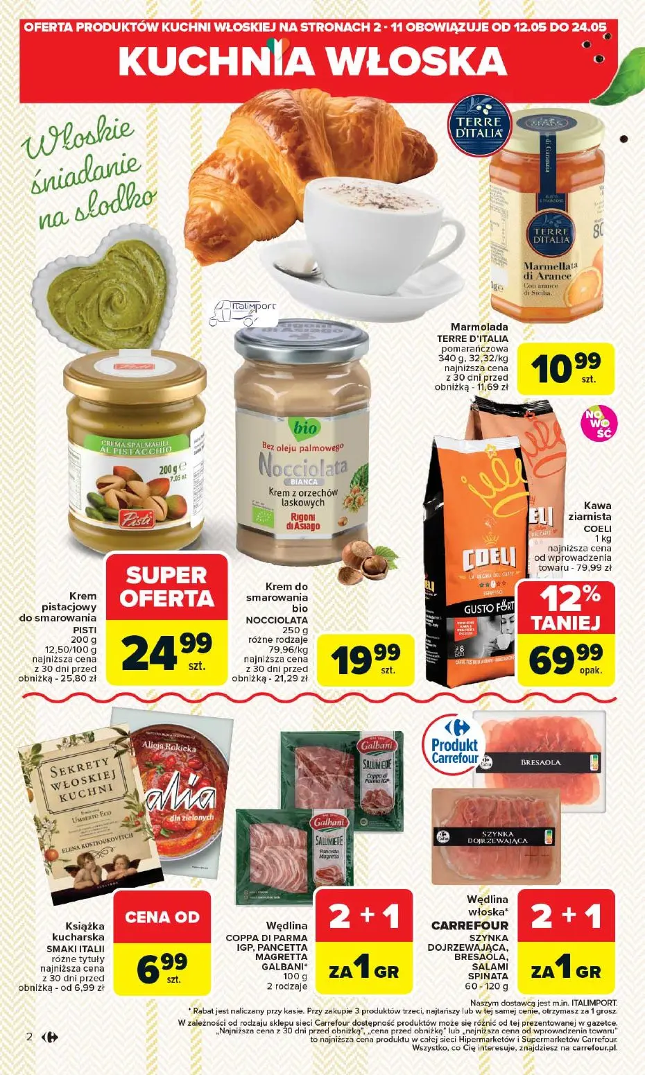 gazetka promocyjna Carrefour Market Kuchnia włoska - Strona 4