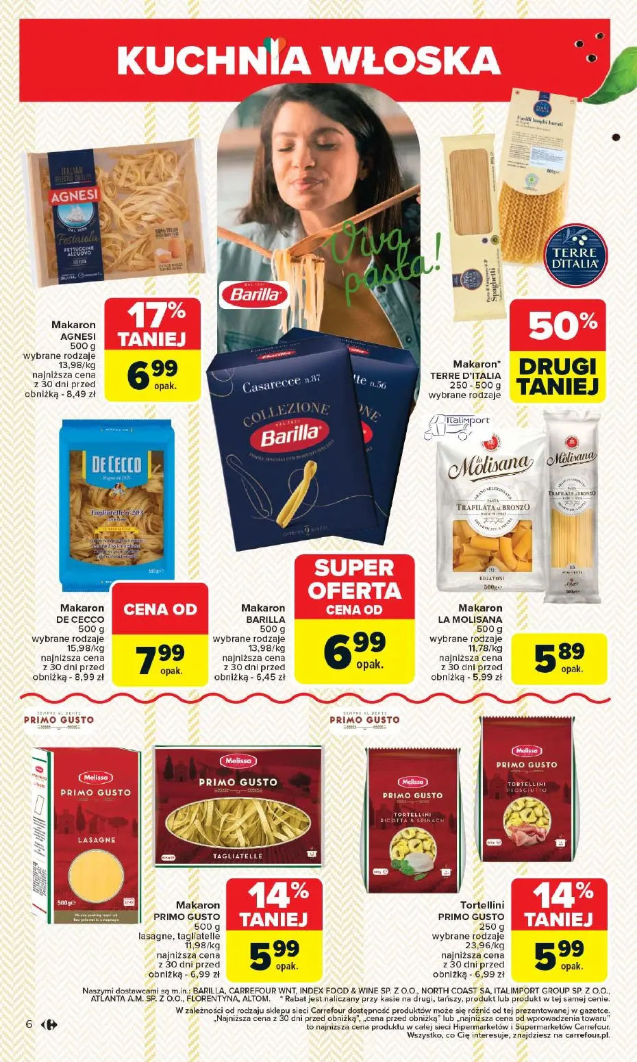 gazetka promocyjna Carrefour Market Kuchnia włoska - Strona 8