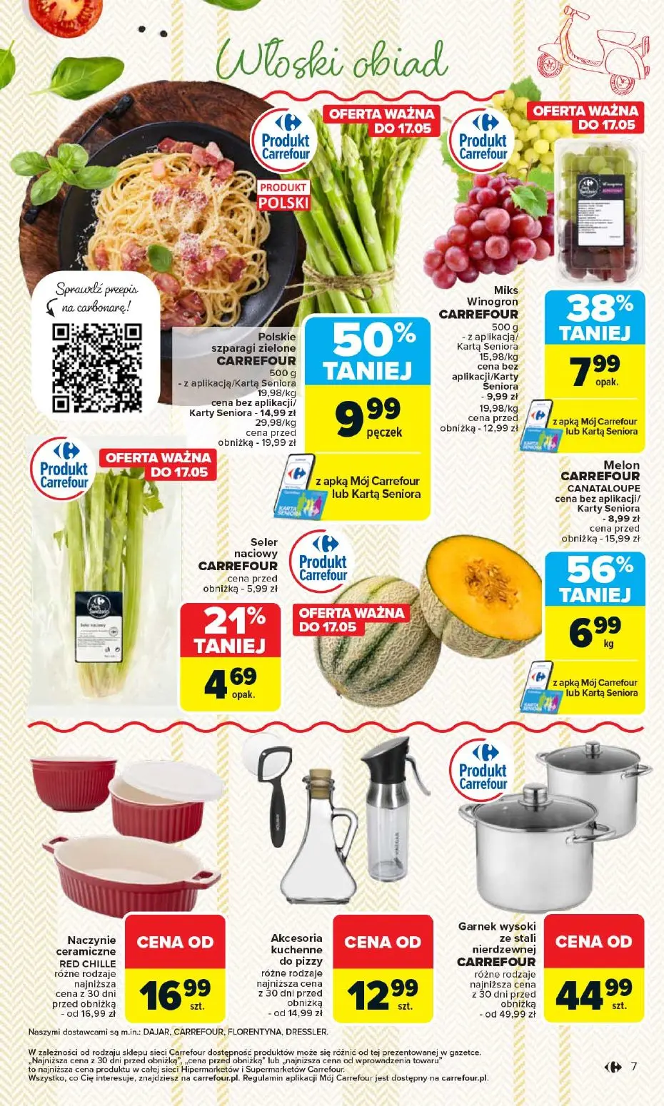 gazetka promocyjna Carrefour Market Kuchnia włoska - Strona 9