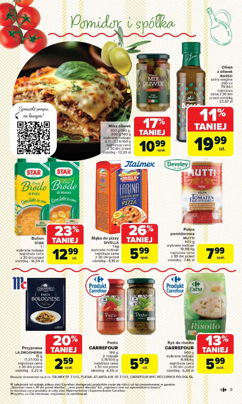 gazetka promocyjna Carrefour Market Kuchnia włoska - Strona 11