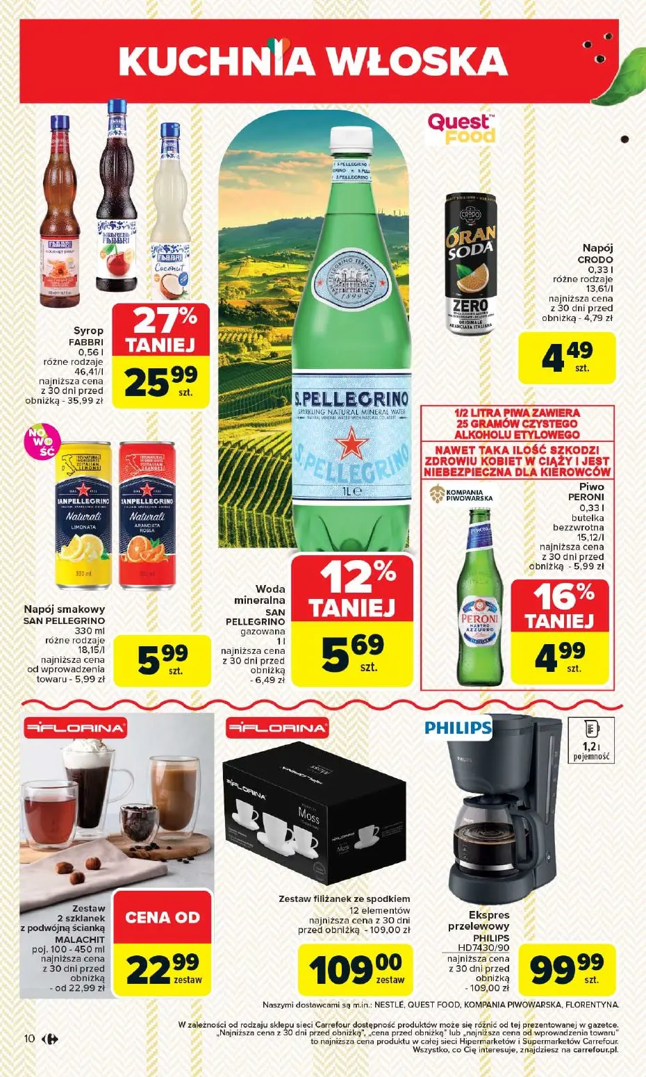 gazetka promocyjna Carrefour Market Kuchnia włoska - Strona 12
