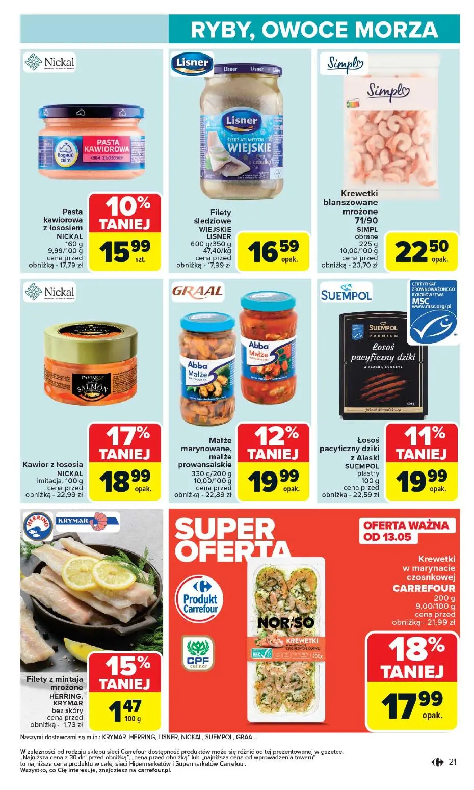 gazetka promocyjna Carrefour Market Kuchnia włoska - Strona 23