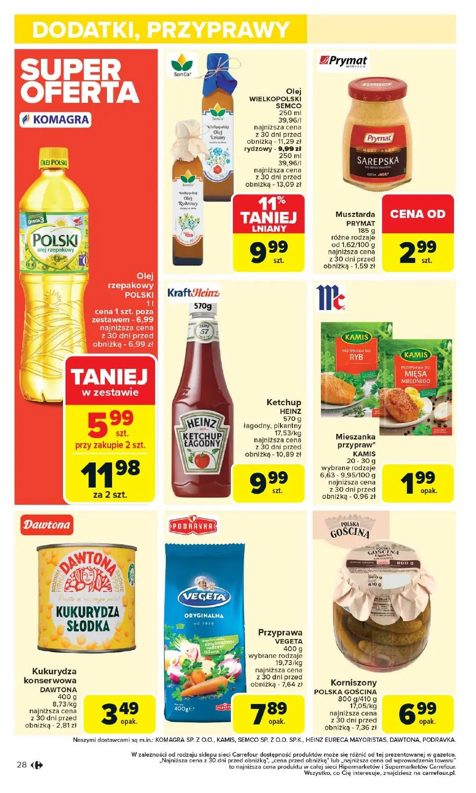 gazetka promocyjna Carrefour Market Kuchnia włoska - Strona 30