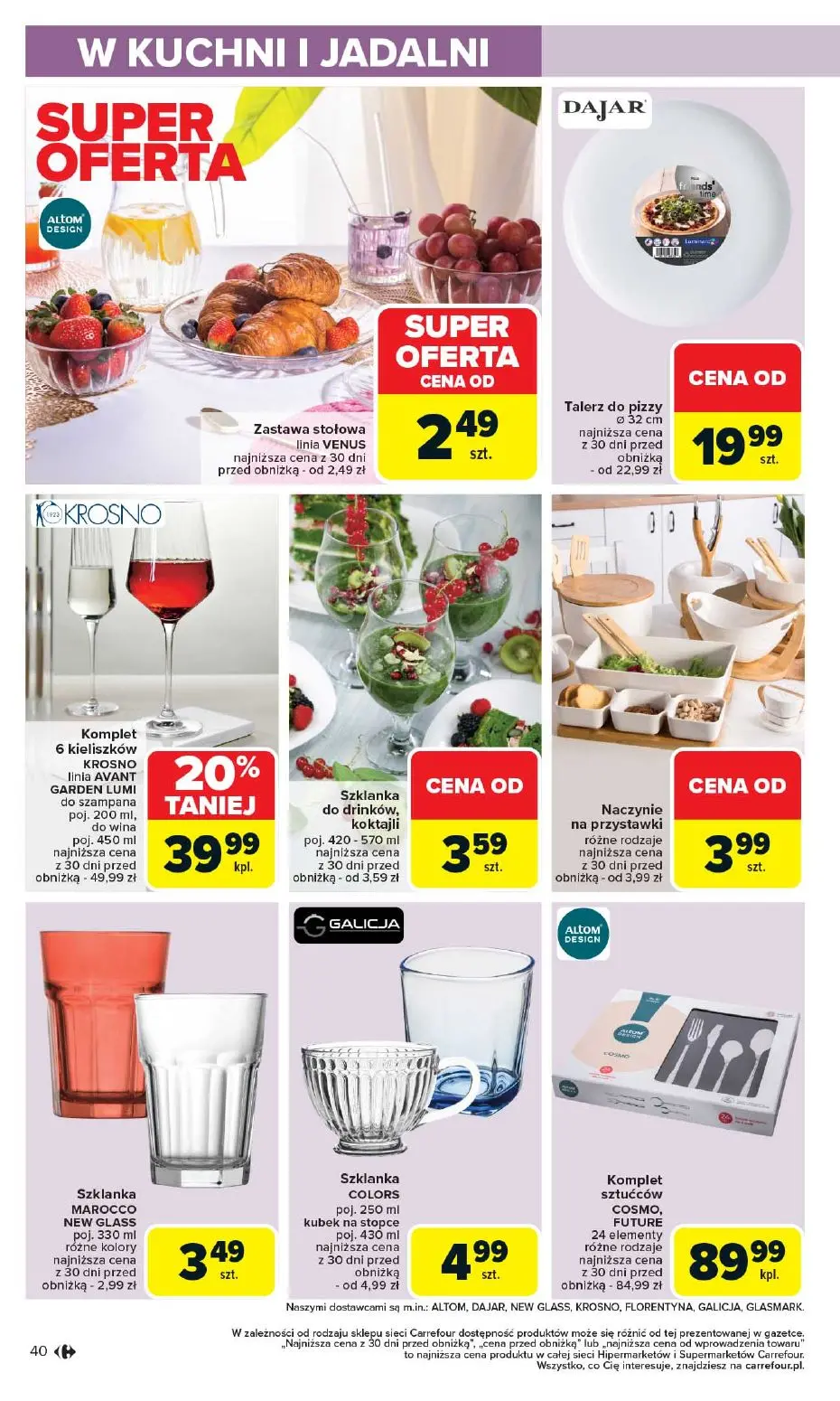 gazetka promocyjna Carrefour Market Kuchnia włoska - Strona 42