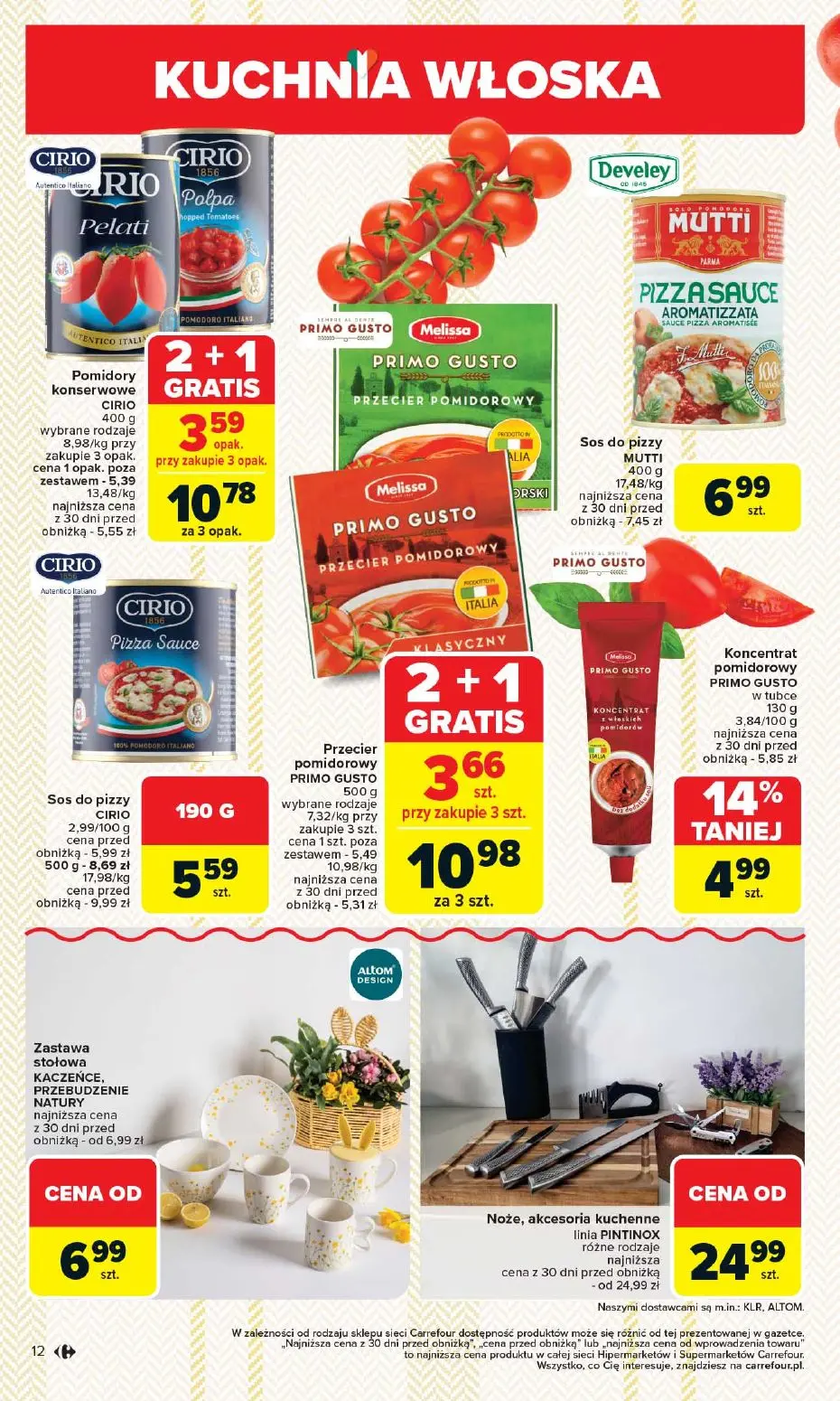 gazetka promocyjna Carrefour Market Smaki świata - Kuchnia Włoska - Strona 12
