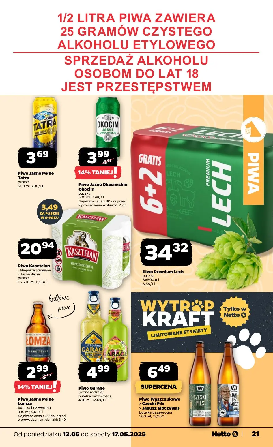 gazetka promocyjna NETTO Od poniedziałku - Strona 21