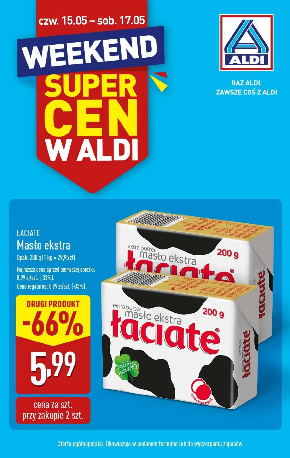 gazetka promocyjna ALDI Weekend super cen - Strona 1