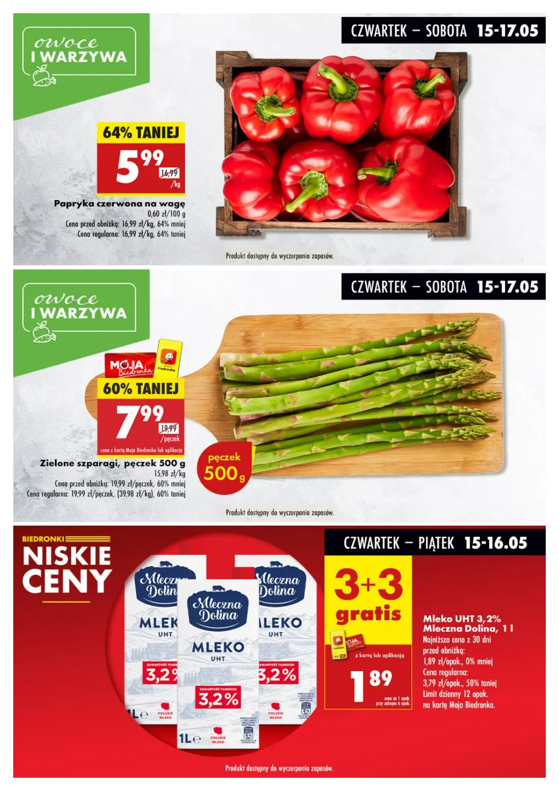 gazetka promocyjna Biedronka Biedronkowe oszczędności - Strona 2
