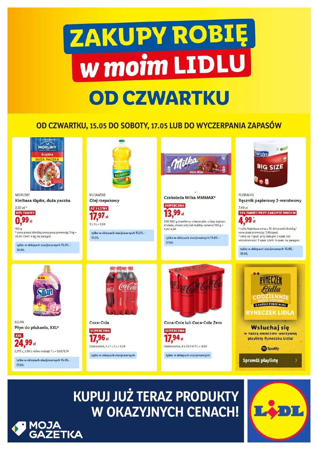 gazetka promocyjna LIDL Zakupy robię w moim Lidlu - Strona 1