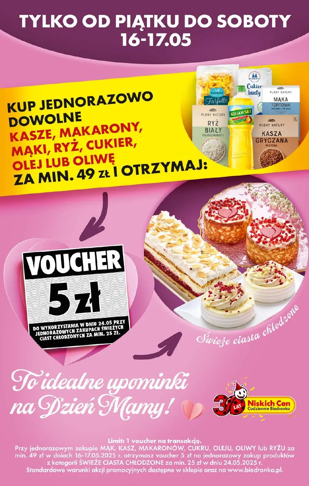 gazetka promocyjna Biedronka Festiwal voucherów - Strona 1