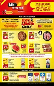 Gazetka promocyjna Biedronka, ważna od 2025-05-16 do 2025-05-17.