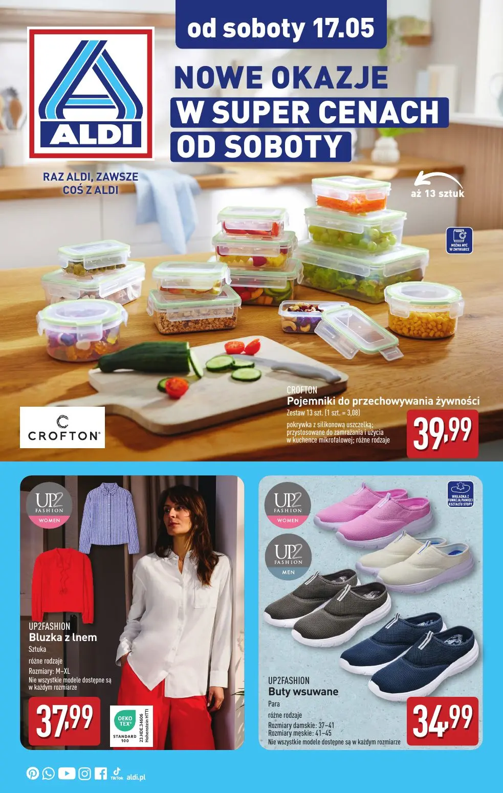 gazetka promocyjna ALDI Nowe okazje - od soboty - Strona 1