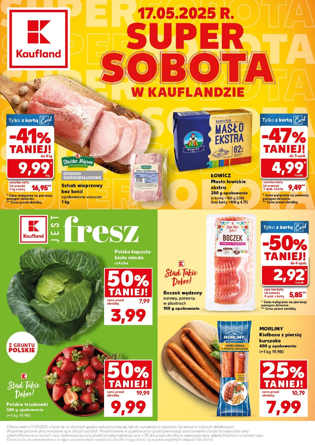 gazetka promocyjna Kaufland Super Sobota - Strona 1