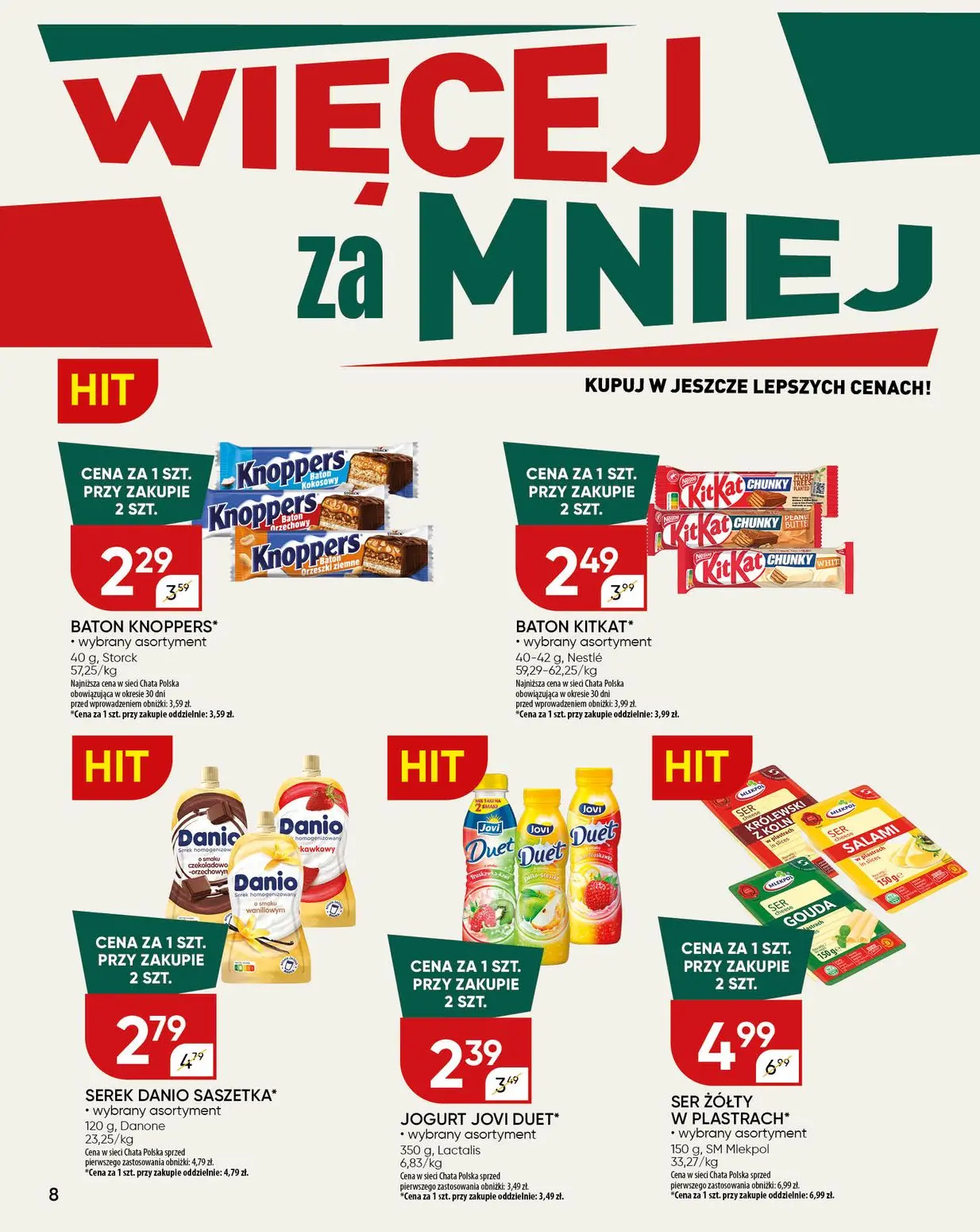 gazetka promocyjna Chata Polska - Strona 8