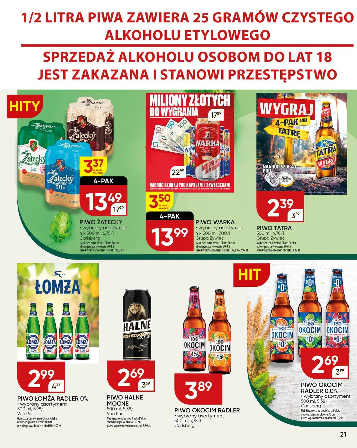 gazetka promocyjna Chata Polska - Strona 21
