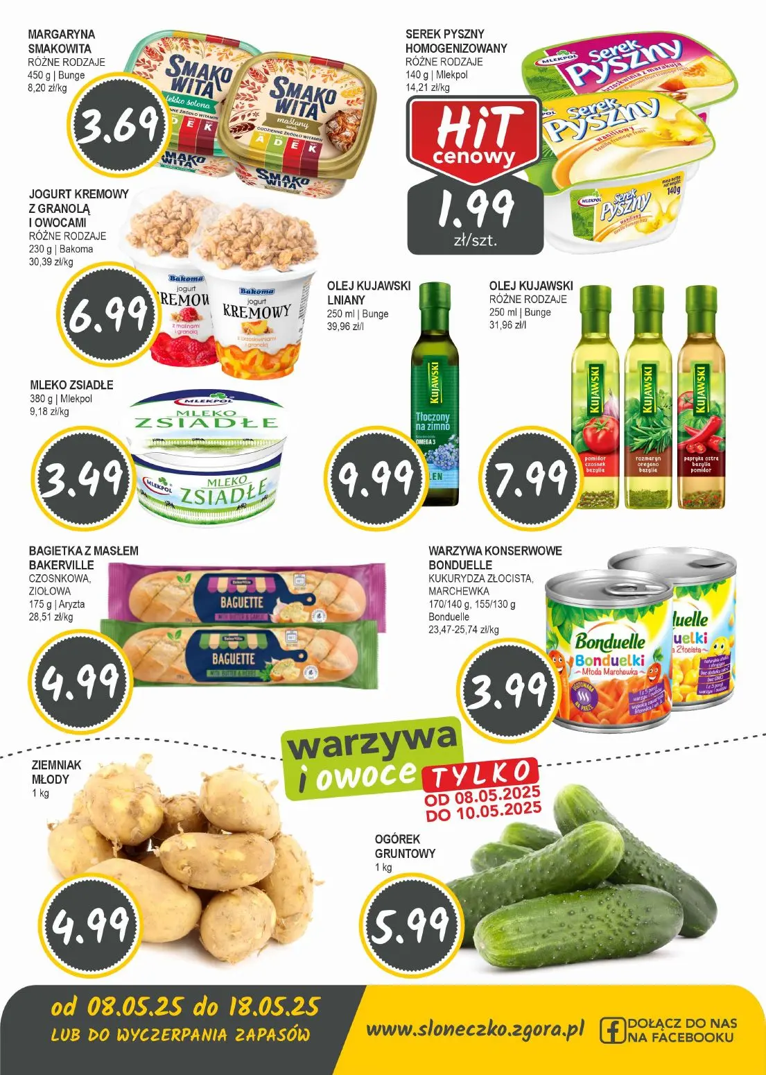 gazetka promocyjna Słoneczko Sklepy własne - województwo lubuskie, dolnośląskie i wielkopolskie - Strona 4