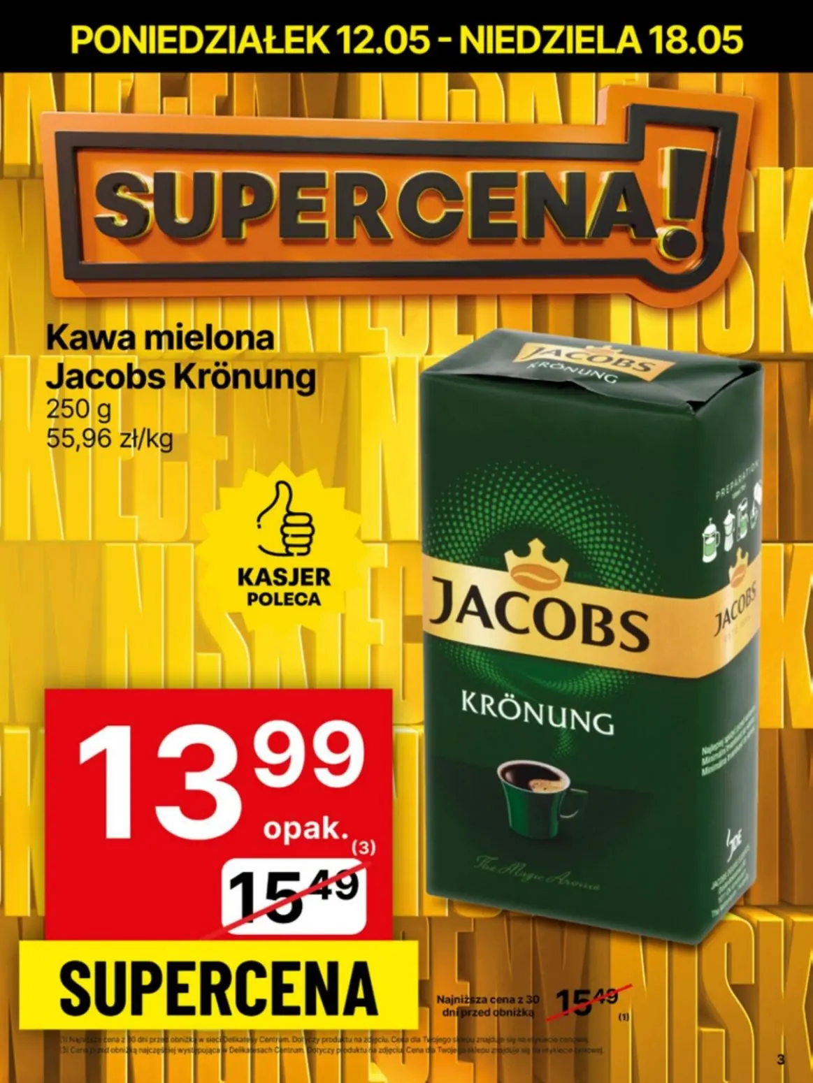 gazetka promocyjna Delikatesy Centrum Od poniedziałku - niskie ceny - Strona 3
