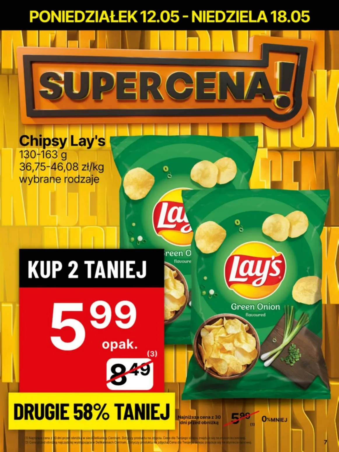 gazetka promocyjna Delikatesy Centrum Od poniedziałku - niskie ceny - Strona 7