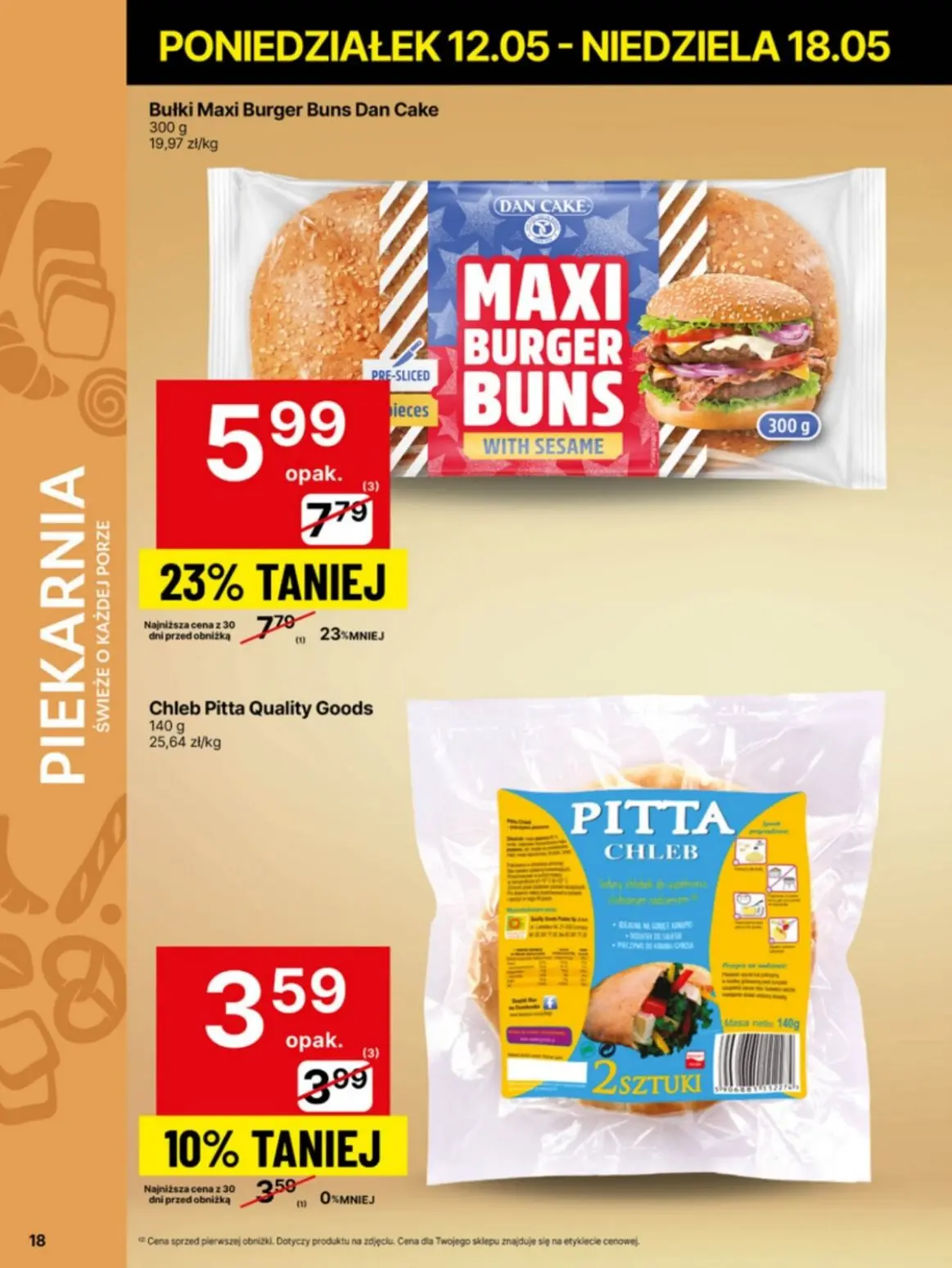 gazetka promocyjna Delikatesy Centrum Od poniedziałku - niskie ceny - Strona 18