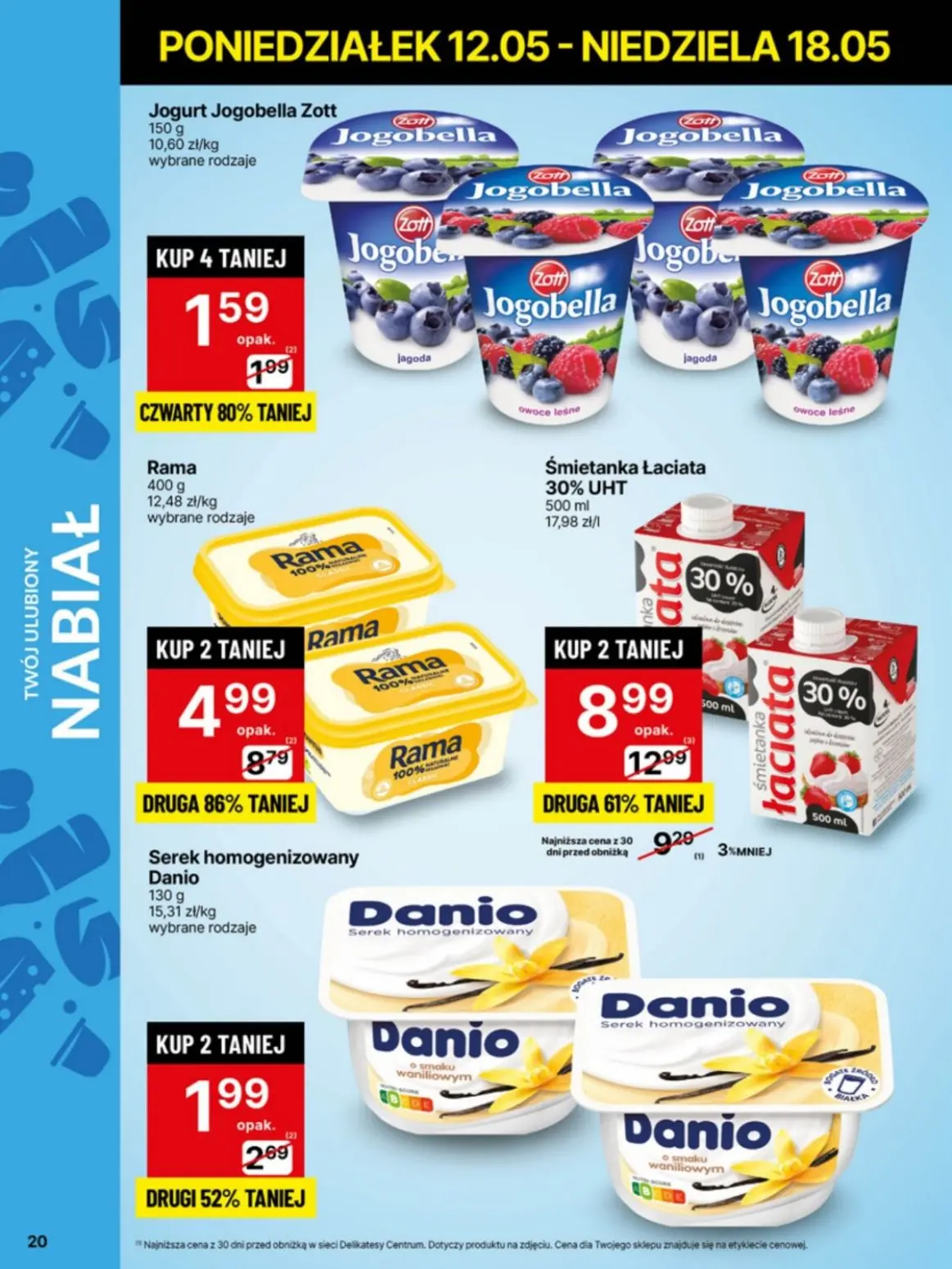 gazetka promocyjna Delikatesy Centrum Od poniedziałku - niskie ceny - Strona 20