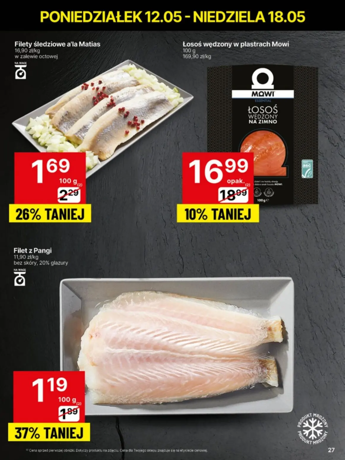 gazetka promocyjna Delikatesy Centrum Od poniedziałku - niskie ceny - Strona 27