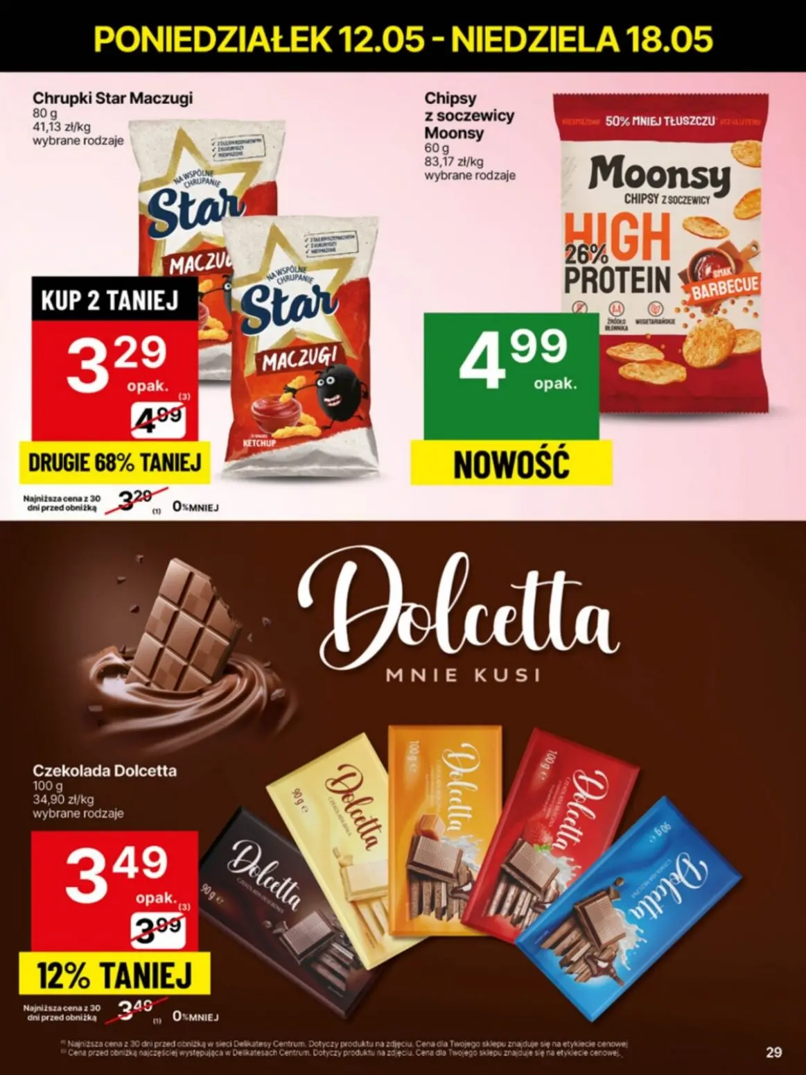 gazetka promocyjna Delikatesy Centrum Od poniedziałku - niskie ceny - Strona 29