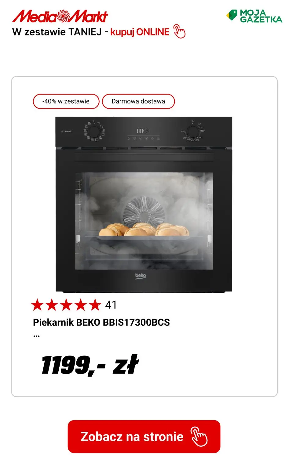 gazetka promocyjna Media Markt Beko w zestawie TANIEJ!!! - Strona 8