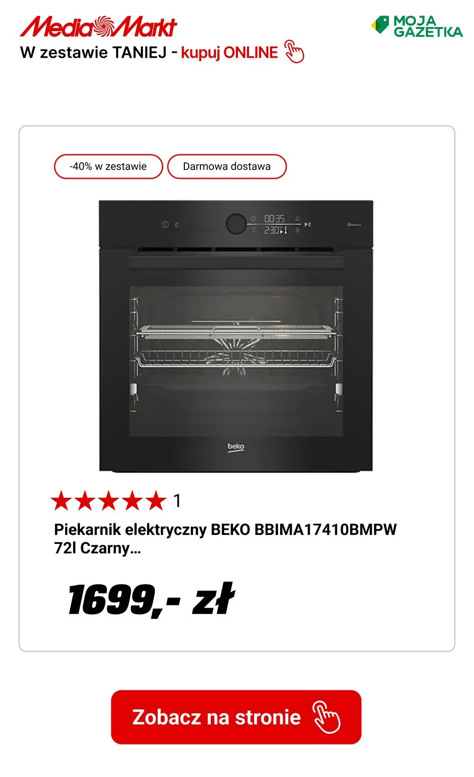gazetka promocyjna Media Markt Beko w zestawie TANIEJ!!! - Strona 11