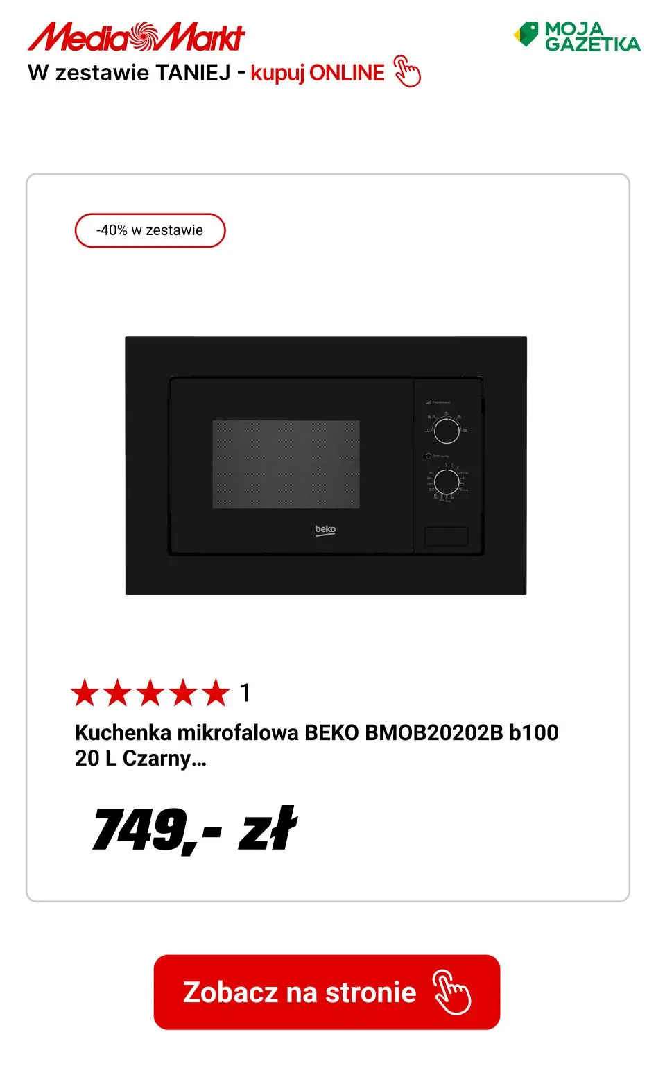 gazetka promocyjna Media Markt Beko w zestawie TANIEJ!!! - Strona 12