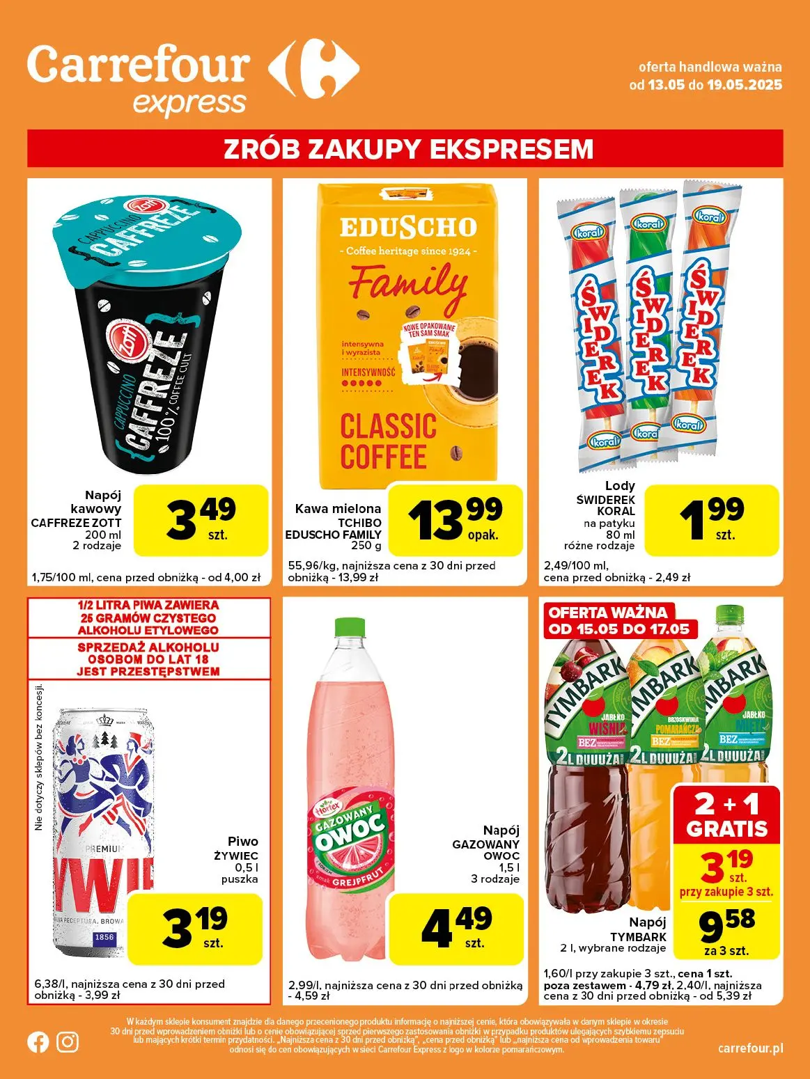 gazetka promocyjna Carrefour Express Zrób zakupy ekspresem - Strona 2