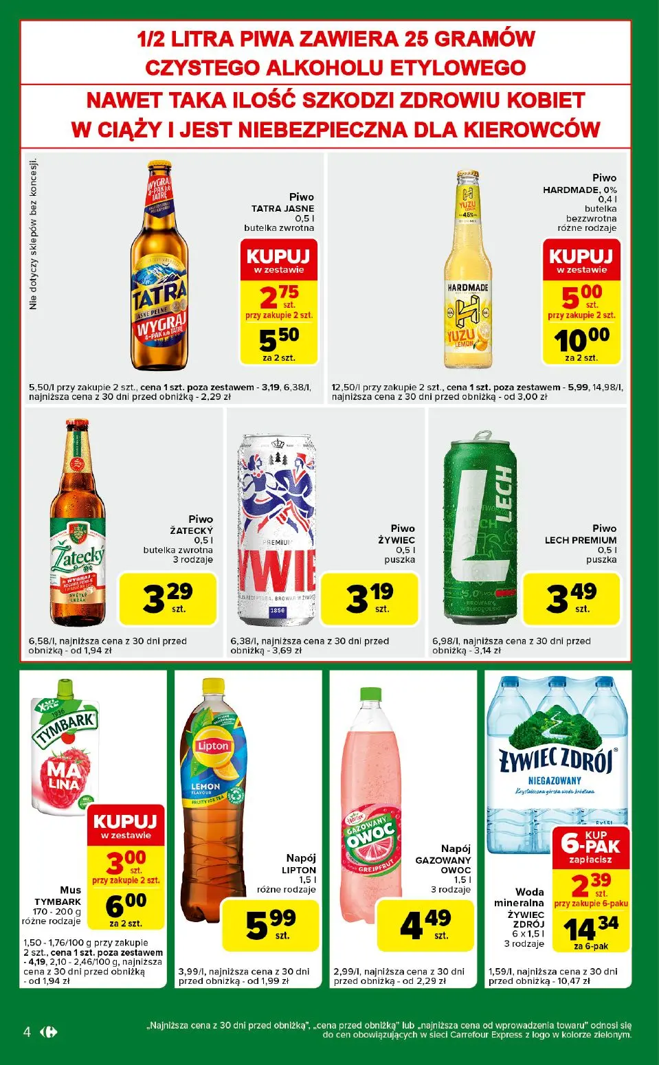 gazetka promocyjna Carrefour Express Zrób zakupy ekspresem - Strona 4