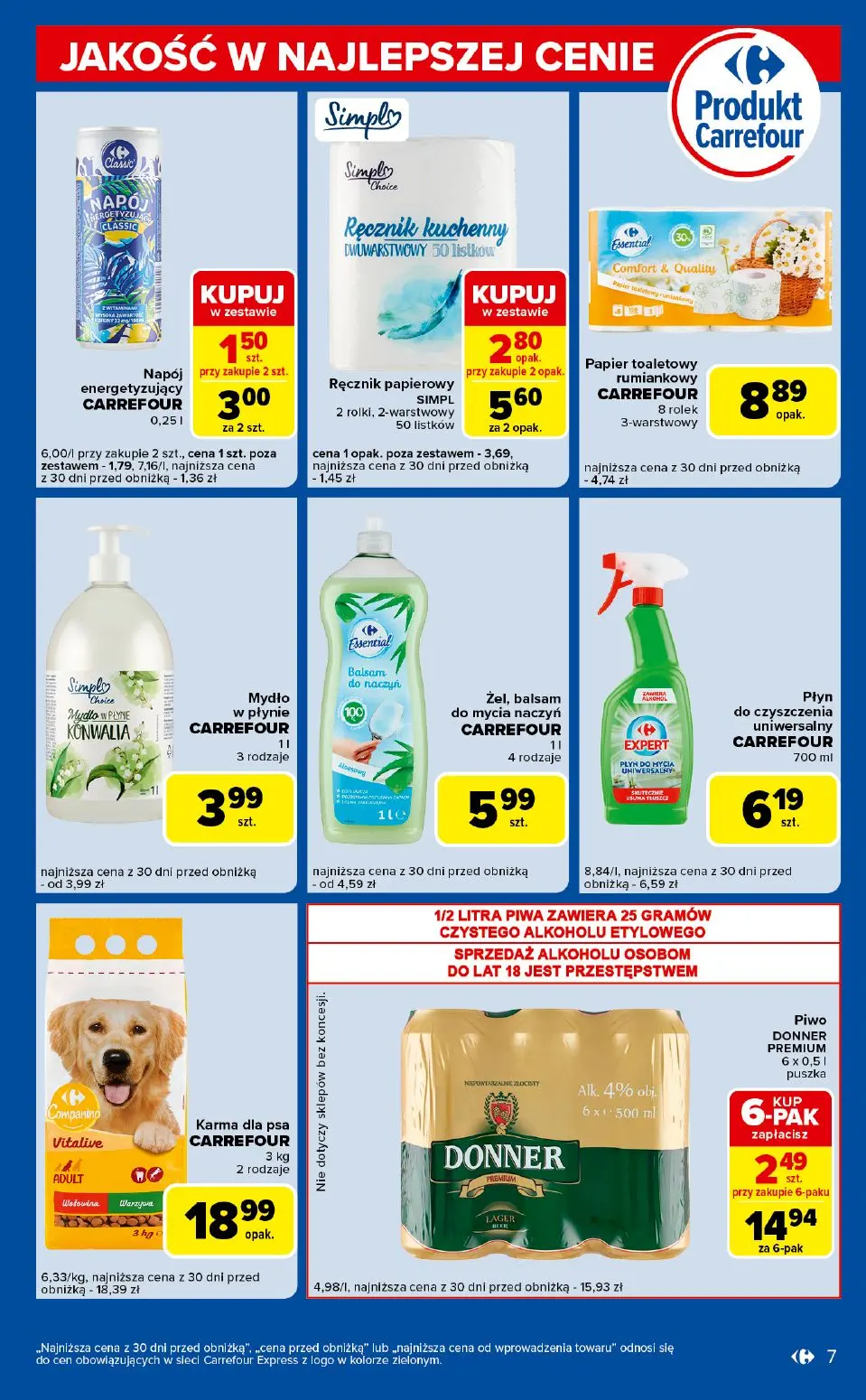 gazetka promocyjna Carrefour Express Zrób zakupy ekspresem - Strona 7