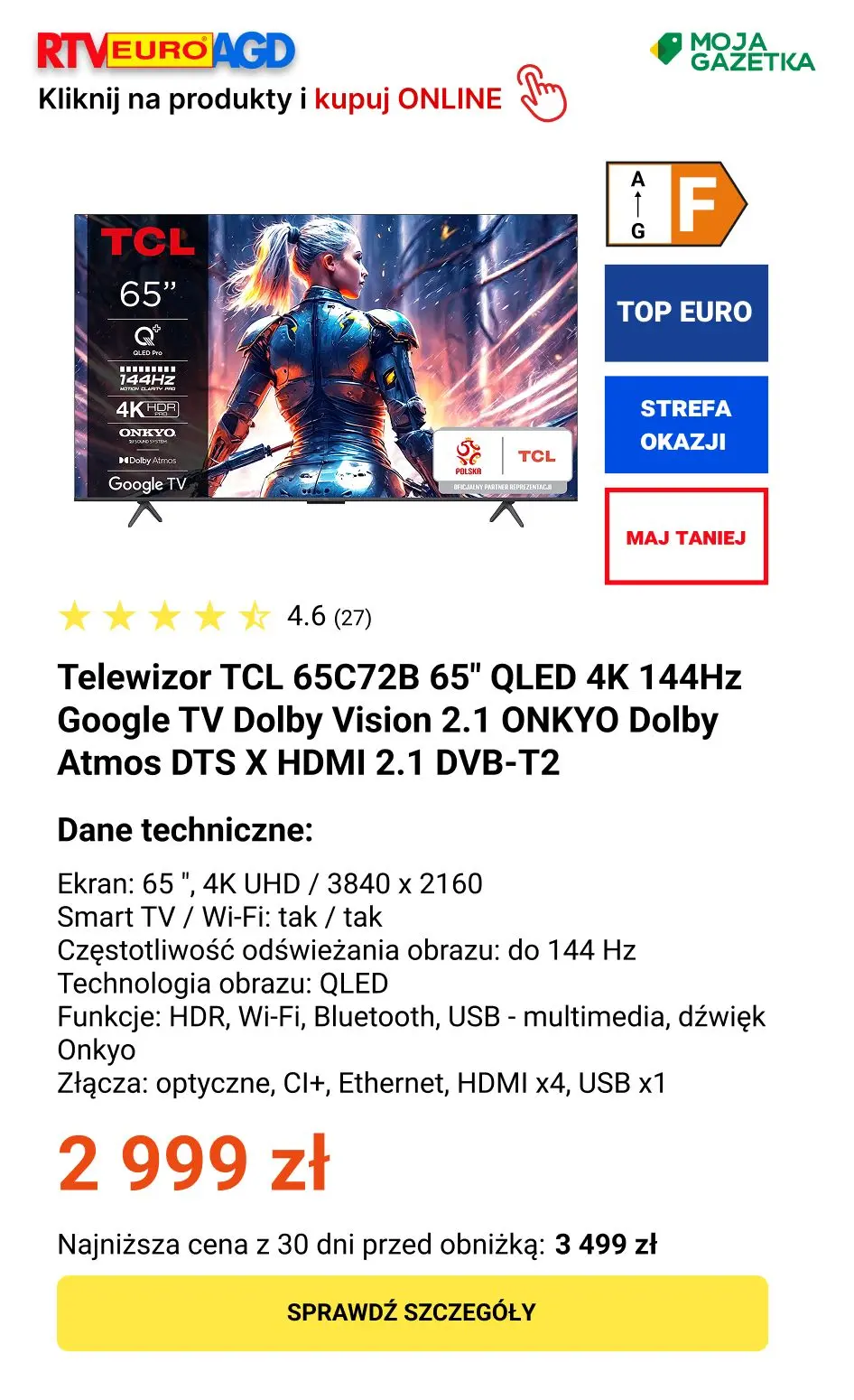gazetka promocyjna RTV EURO AGD Majtaniej 💻🌼 - Strona 19