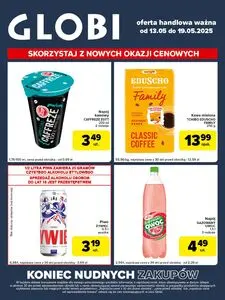 Gazetka promocyjna Globi, ważna od 2025-05-13 do 2025-05-19.