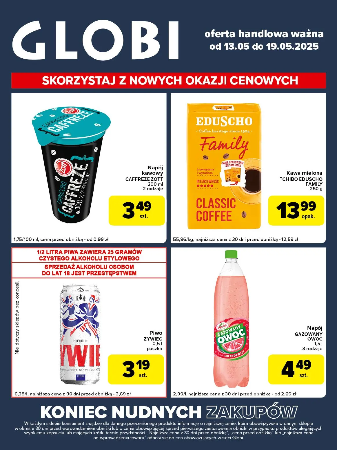 gazetka promocyjna Globi Koniec nudnych zakupów - Strona 1