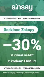 Gazetka promocyjna Sinsay, ważna od 2025-05-16 do 2025-05-19.