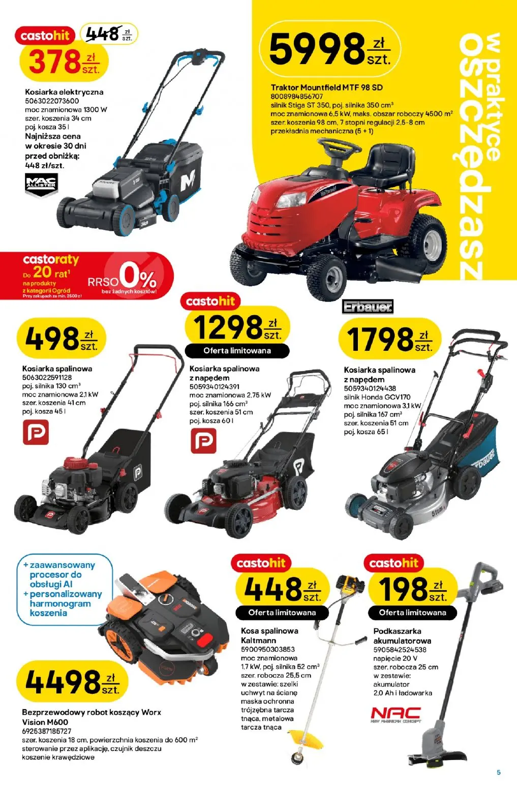 gazetka promocyjna castorama W teorii ogród w praktyce pasja - Strona 5