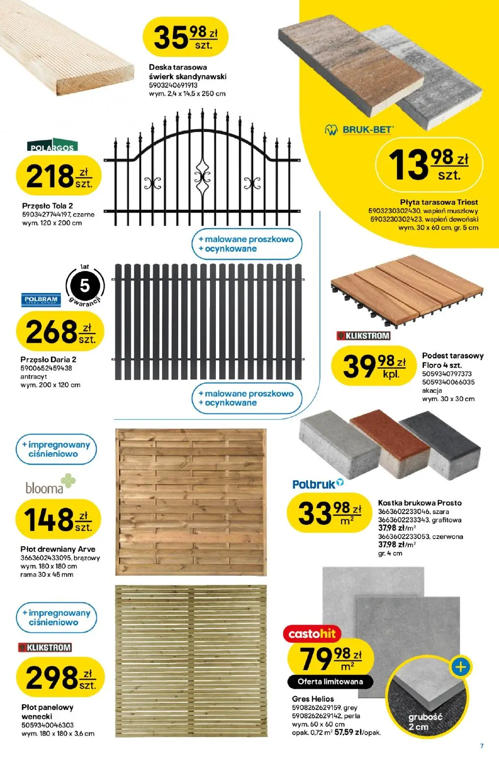 gazetka promocyjna castorama W teorii ogród w praktyce pasja - Strona 7