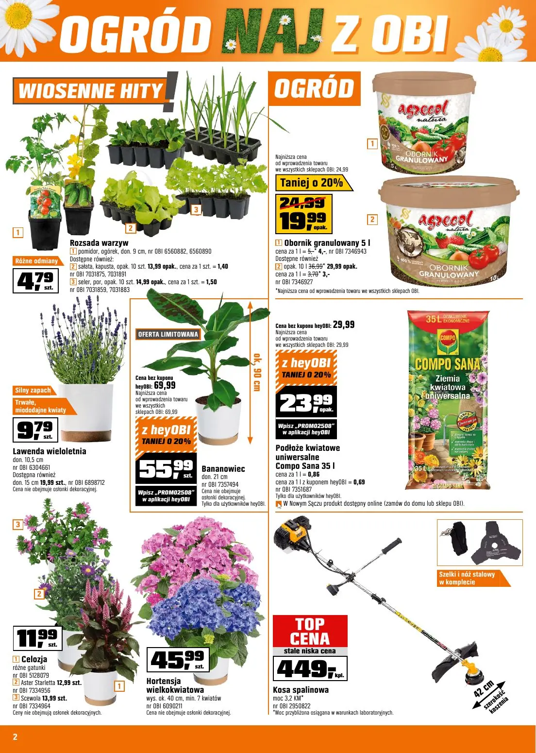 gazetka promocyjna OBI Super oferty! Super okazje! - Strona 2