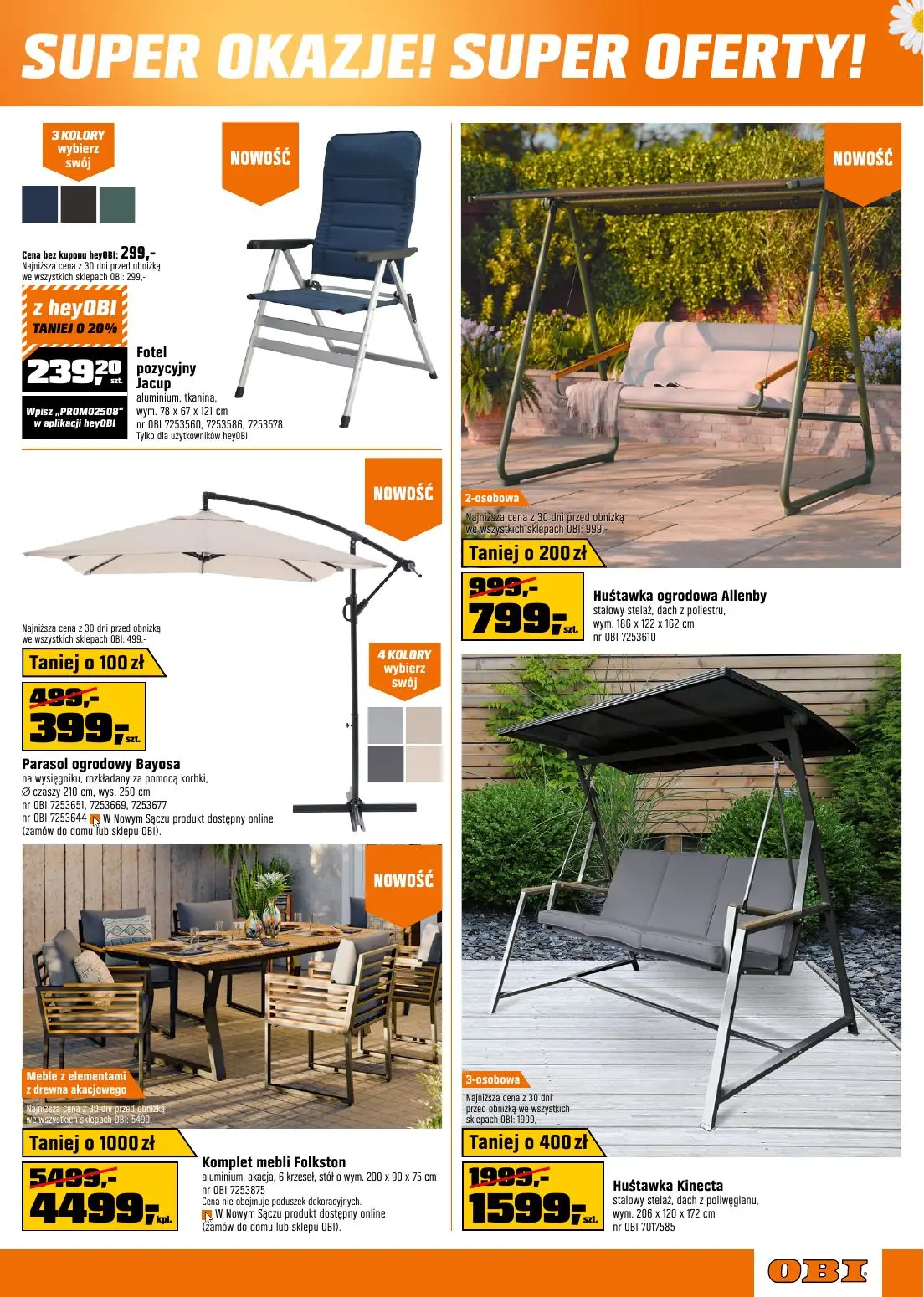 gazetka promocyjna OBI Super oferty! Super okazje! - Strona 5